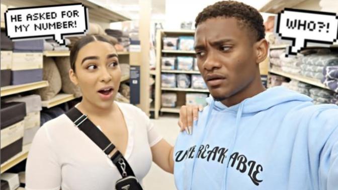 "IF" Someone Was Hitting On Your Girlfriend Right In Front Of You: How Would You Respond?