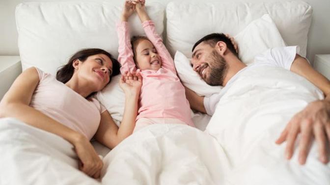 Parents: at what age is it inappropriate for children to come in to your bedroom and get in bed with you in the middle of the night?