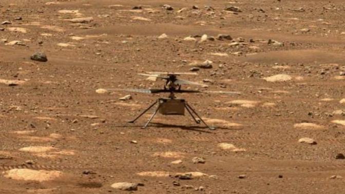 Are you going to watch the NASA live feed of their helicopter on Mars?