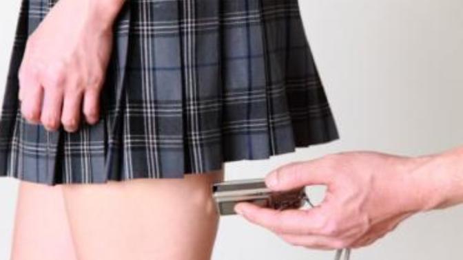 Did he take her underskirt Pics?
