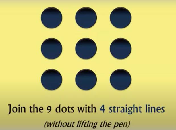 And if your are REALLY up to a challenge, do it with THREE lines!