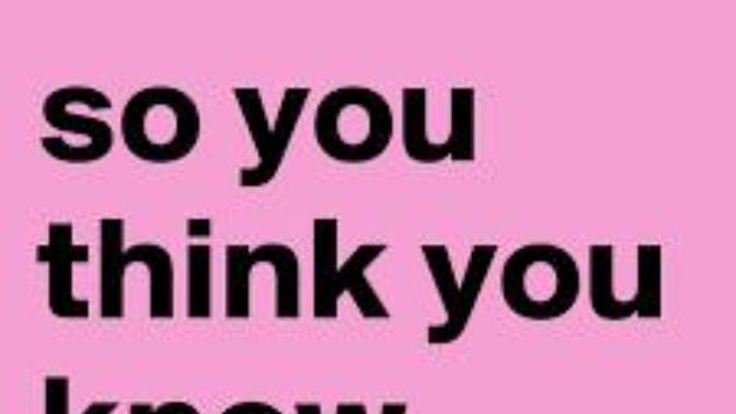 How well you know me?