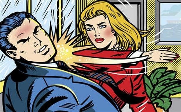 Why do some women assume men wont punch back when they are being physically punched?