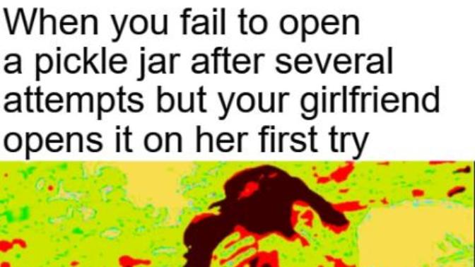 Girls, is it important that your boyfriend/husband can open a jar? What if he couldn't?