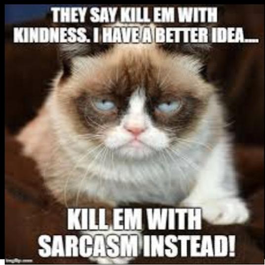 Other Than Kindness, How Would You Finish This Statement: Kill Em With_____?