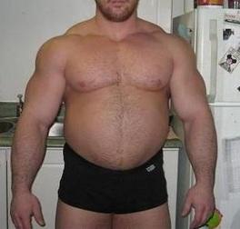 Girls, For a guy, if you have to choose, do you prefer the skinny and weak body or the strong and fat body?