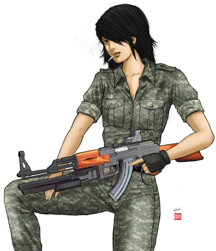 Guys, would you rather marry a gentle, pacifistic woman? Or a woman who will fight and kill?