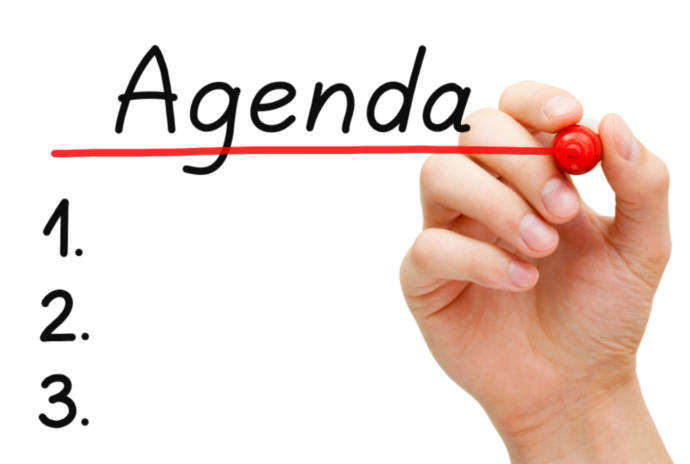 Agenda Meaning Fasds