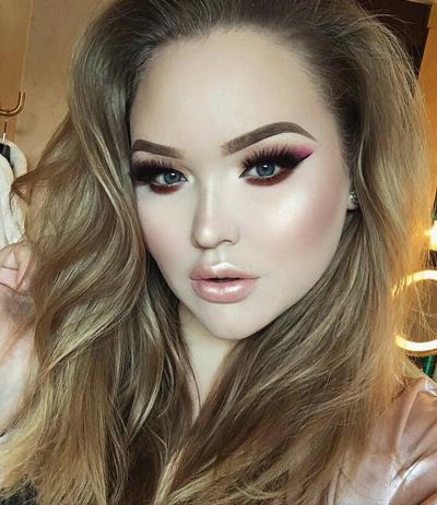 Too much makeup