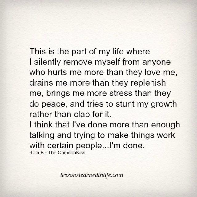 What Was Your Last "I'm done" Moment/Situation?