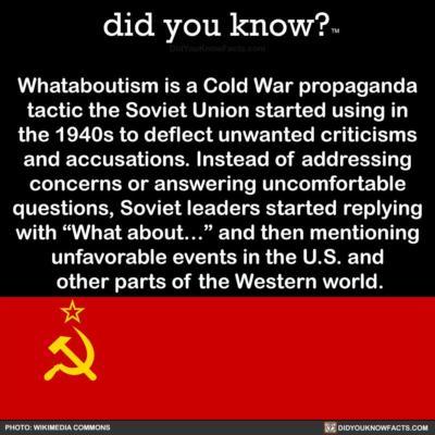 Why do republicans love "whataboutism"?