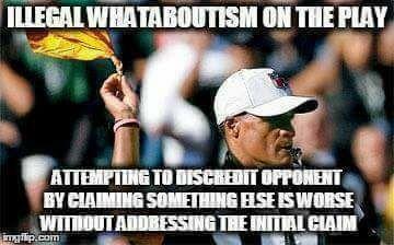 Why do republicans love "whataboutism"?