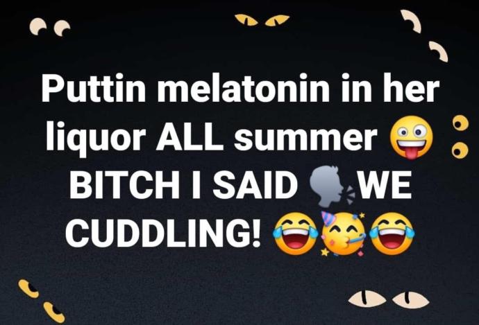 Do you think that this is an odd thing for a guy to post?