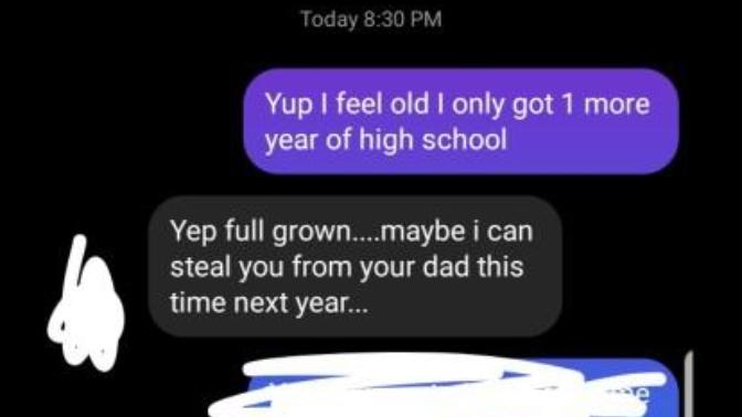 Im turning 18 next year.. This text gave me weird/intimate vibes. Did anyone else feel weird vibes from this text?