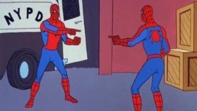 You meet yourself from another universe? What do you say to yourself to break the ice?
