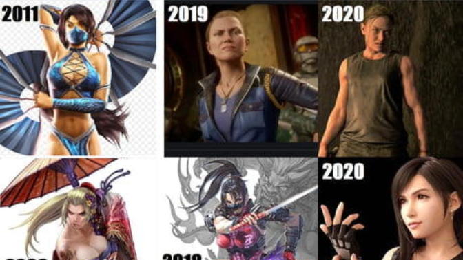 Do you think it's silly we can't have sexy women in video games now thanks to leftists and political correctness?