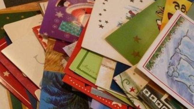 What do you do with old greeting/birthday cards that you get?
