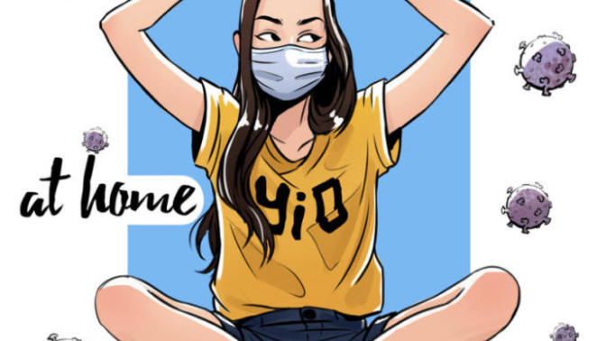 Can you give me advice now that I got covid-19 😞💕?