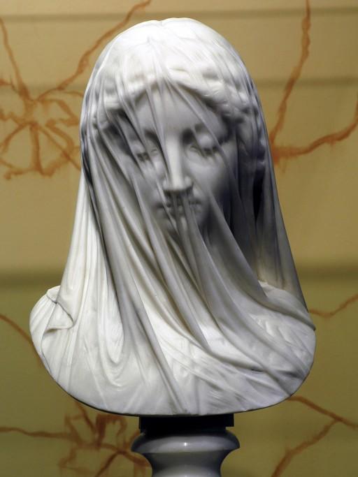 Is this a real statue of a woman or just someone made up to look like one?