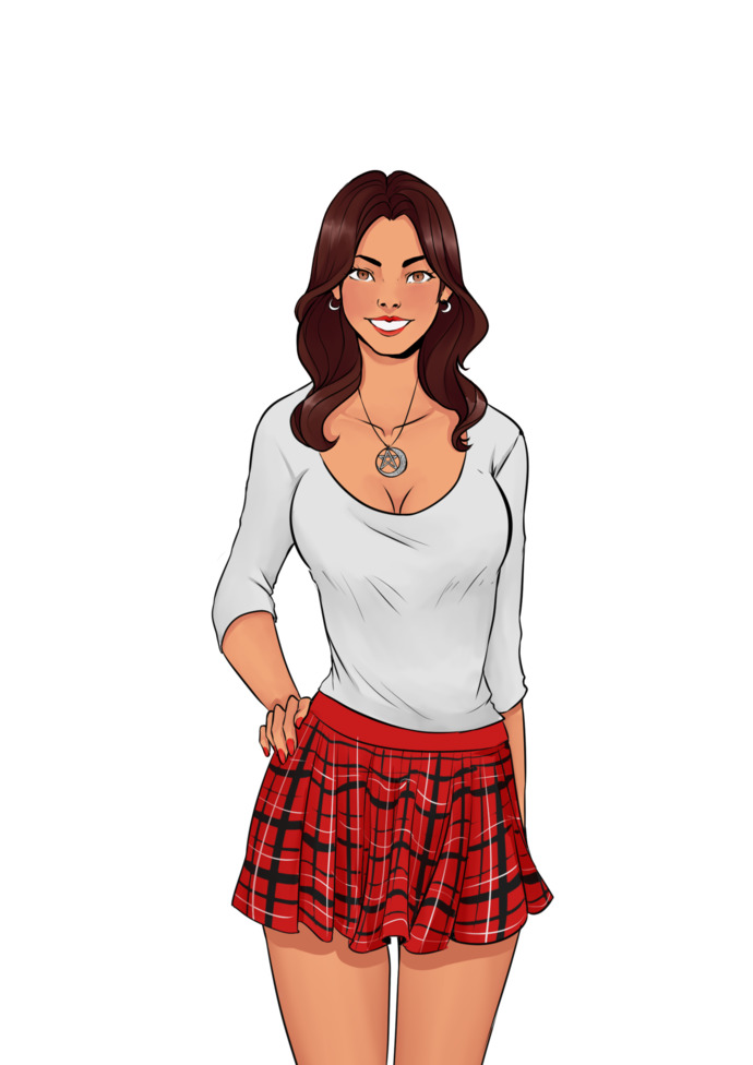 Do you find plaid skirts with high socks and converse attractive?