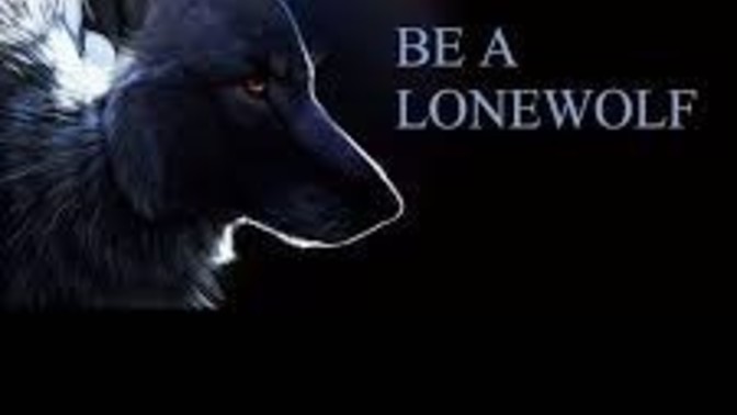 Why are lone wolves so rare today in modern society nowadays?