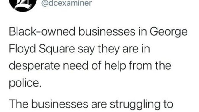 How come the police aren't doing anything about George Floyd Square Autonomous zone?