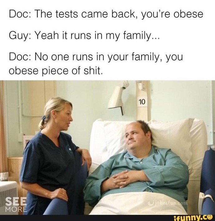 Are people fat just because of genes?