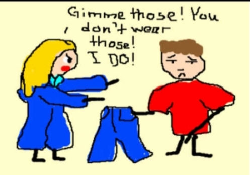 Why Do Some People Think Only One Partner Should Wear The Pants In The Relationship?