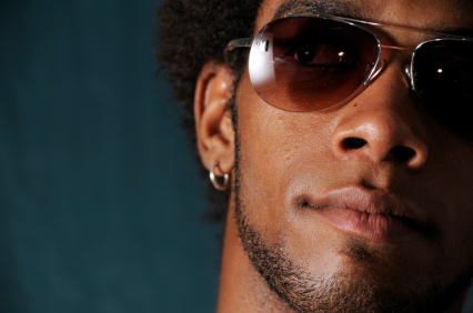 What would you think if you saw a guy wearing women's hoop earrings?
