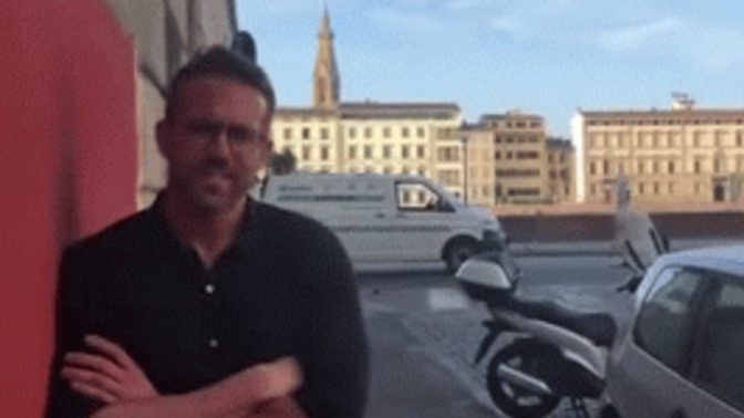 Think you could keep a straight face if Ryan Reynolds tried talking to you in this video?