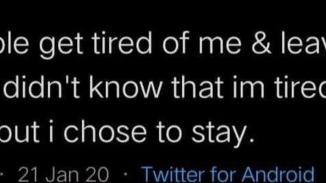 Did my boyfriend post this about his old ex or most recent ex?