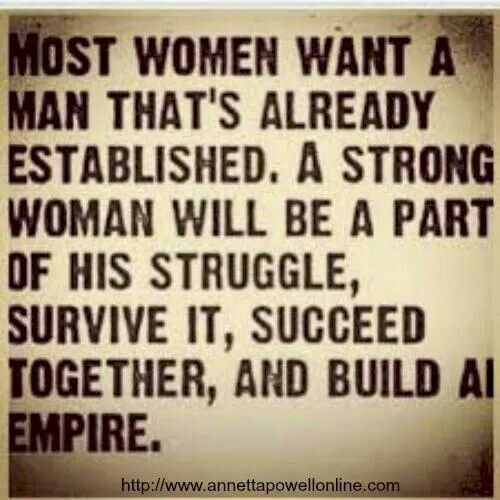 Can men make women feel strong or powerful? If so, then how?