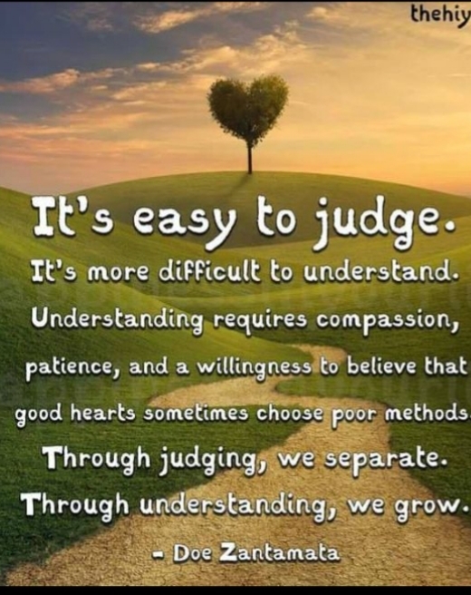 Have People What This Really Means "Judge Not Lest Ye Be