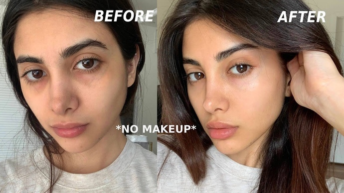 Makeup vs no makeup?