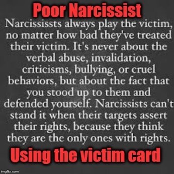 Don't You Hate When People Play The Innocent Victim?