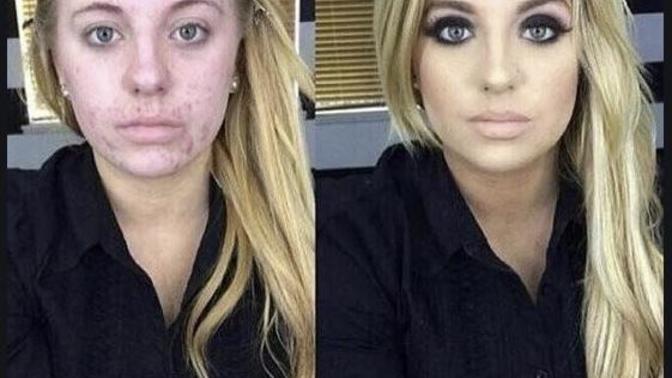 Guys, what would you do if you saw someone you were going to date from on line but she looked totally different?