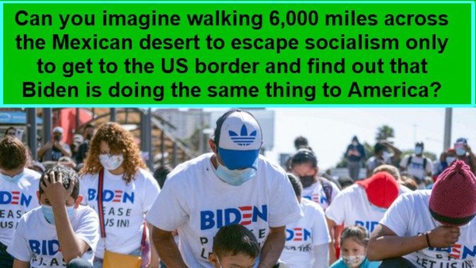 America has 5% of the world's population but 20% of the world's immigration. So why did Biden say America needs to "stop its war on immigration"?