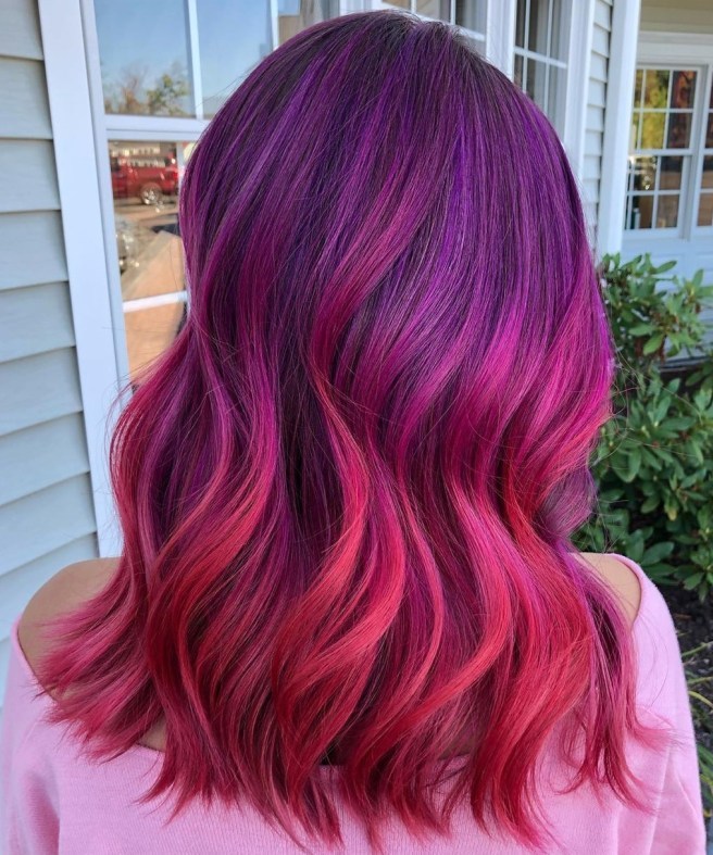 Red & Purple