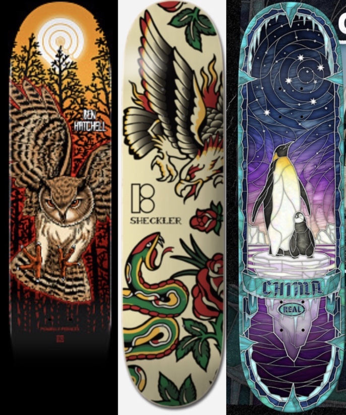 #poll Which board looks the most appealing?
