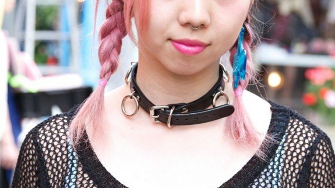 Do girls wear dog collar chokers because they/you are submissive or because they/you like dogs?