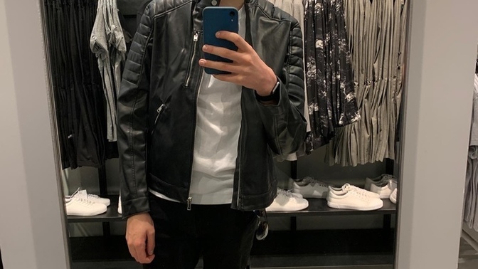 What leather jacket would look best on me?