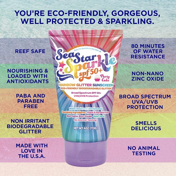 Would you ever use glitter sunscreen and or what do you think of it?