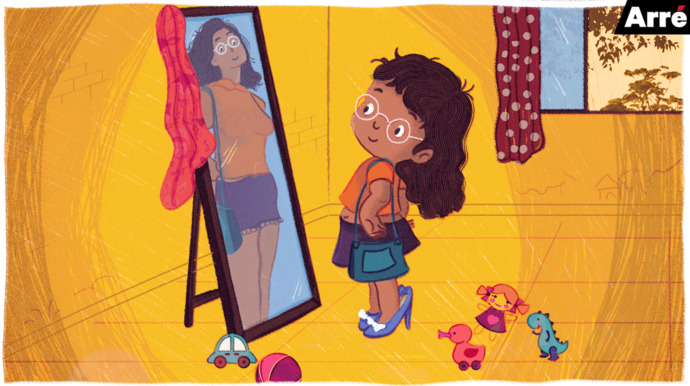 Are girls more mature than boys for the same age group?
