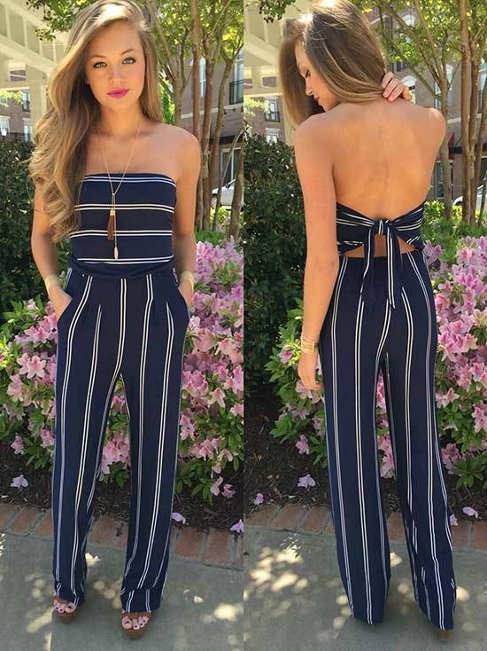 Which jumpsuit fashion looks the most interesting?