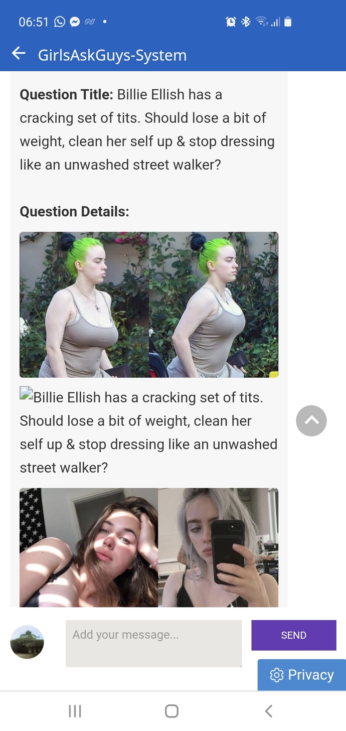 What do y’all think of the backlash Billie Eilish is getting for doing her Vogue photo shoot?