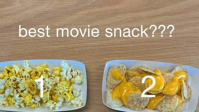 Which is the best movie snack?
