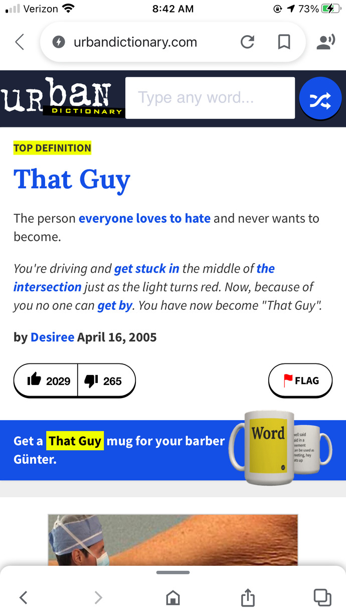 Have you ever known or even been friends with “That Guy”?