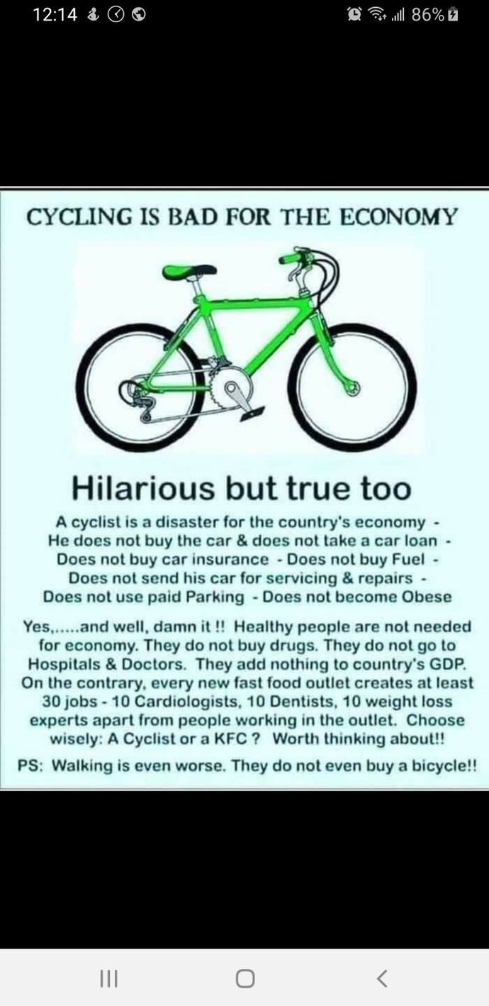 Is it weird for an adult to use a tricycle?