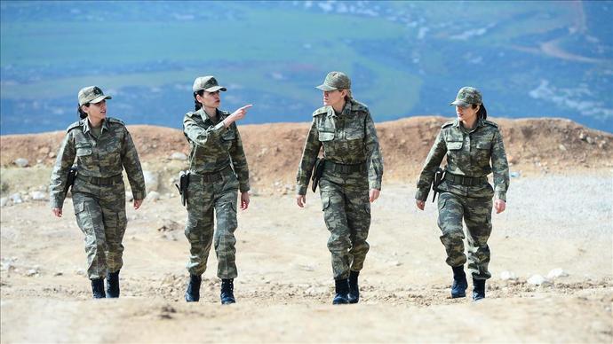What do you think about women soldiers and police officers?