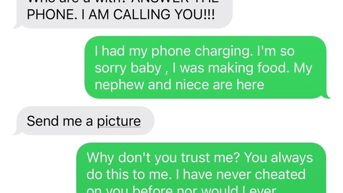 Is this normal for your girlfriend to ask for proof of what you do constantly?